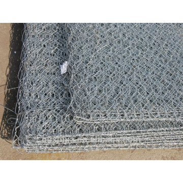 Boîtier gabion galvanisé à chaud et pvc